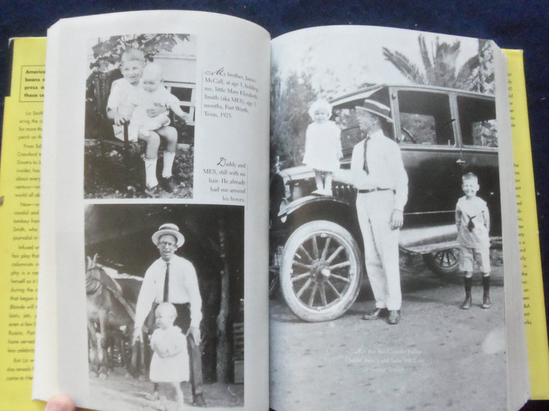 2000 NATURAL BLONDE - A MEMOIR - HARDCOVER BOOK BY LIZ SMITH - KD 8237