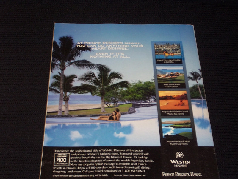 1998 AUGUST HAWAII MAGAZINE - 15 BEST FRONT COVER - E 1643