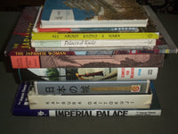 1950'S-1980'S BOOK ASSORTED JAPANESE BOOK LOT OF 10 - NICE PHOTOS - KD 1110