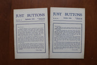 1944-1946 JUST BUTTONS MAGAZINE - LOT OF 13 - O 3925