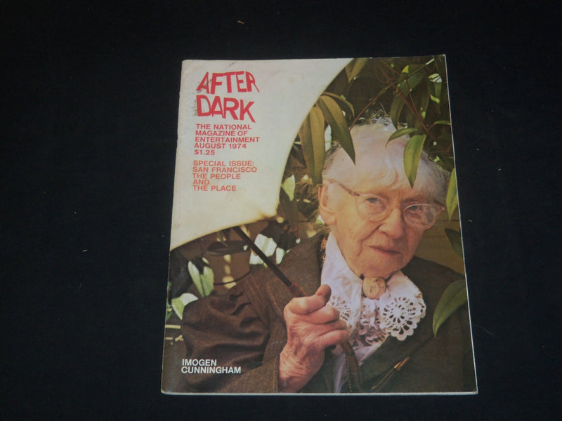 1974 AUGUST AFTER DARK MAGAZINE - IMOGEN CUNNINGHAM COVER - SP 4073