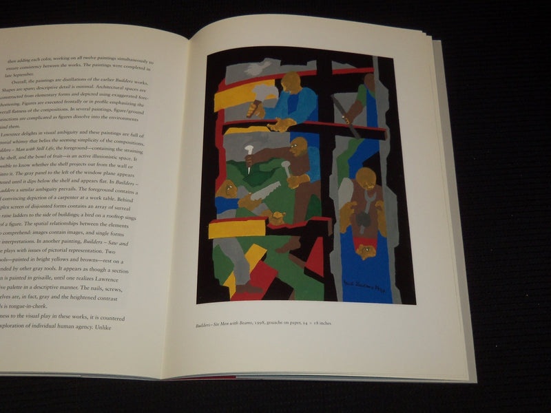 1998 JACOB LAWRENCE RECENT PAINTINGS EXHIBITION CATALOGUE - J 9596