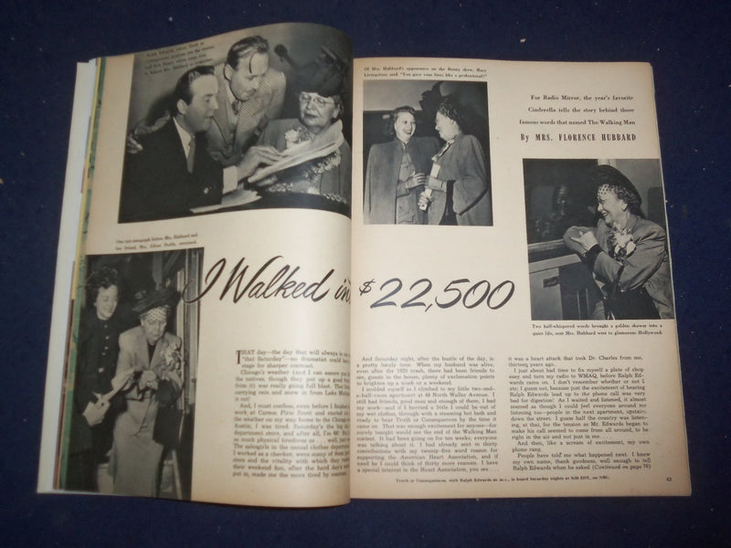 1948 JUNE RADIO AND TELEVISION MIRROR MAGAZINE - DICK HAYMES COVER - ST 1952C