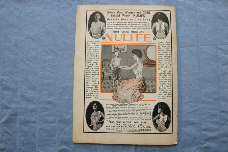 1908 MAY THE MOTHER'S MAGAZINE - GREAT ILLUSTRATIONS & STORIES - ST 1000B