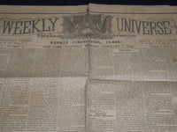 1852 FEBRUARY 7 WEEKLY UNIVERSE NEWSPAPER - NEW YORK - VOL 7 NO. 10 - NP 3879I