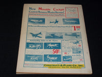 1935 MARCH FLYING ACES MAGAZINE ILLUSTRATED FRONT COVER - E 163