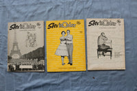 1961-1963 SETS IN ORDER - SQUARE DANCING - MAGAZINE - LOT OF 15 - O 3877