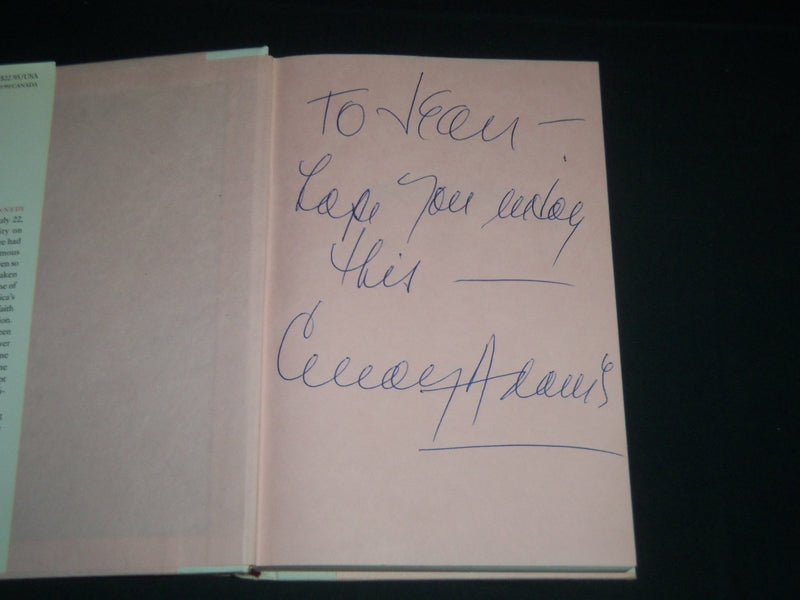 1995 IRON ROSE BOOK SIGNED BY CINDY ADAMS - SUSAN CRIMP - FIRST EDITION- KD 5523