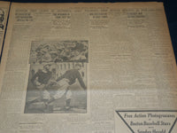 1909 JUNE 25 THE BOSTON HERALD - M'LAUGHLIN GIVES HARVARD WIN OVER YALE - BH 370