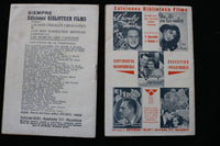 1920'S-1930'S BIBLIOTECA FILMS STORY BOOKS - SOFTCOVER - SPANISH - K 1981