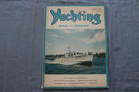 1956 OCTOBER YACHTING MAGAZINE - GO ON DOWN THE INLAND WATERWAY! - E 9415
