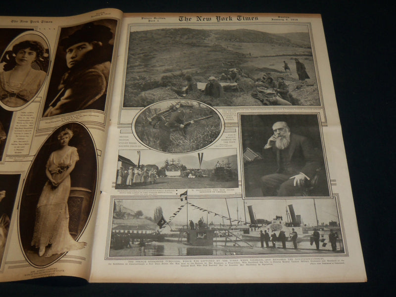 1916 JANUARY 9 NEW YORK TIMES ROTO PICTURE SECTION - MAUDE ADAMS - NT 8977