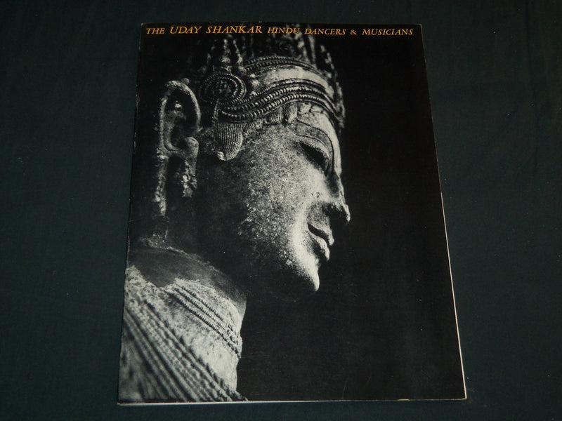 1962-1963 THE UDAY SHANKAR HINDU DANCERS & MUSICIANS BALLET PROGRAM - J 5132