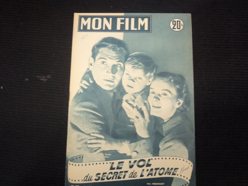 1954 APRIL 14 MON FILM FRENCH MAGAZINE - GENE BARRY CLARKE & AAKER - E 26152
