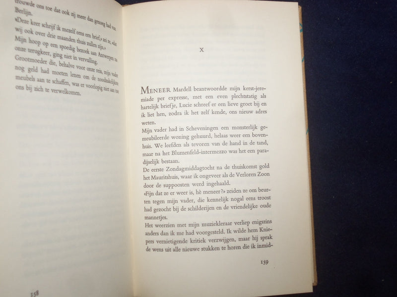 1960 EEN DWAZE MAAGD HARDCOVER BOOK BY IDA SIMONS - DUTCH TEXT - KD 8945