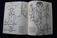 1962 JFK COLORING BOOK - SOFTCOVER - K 1547