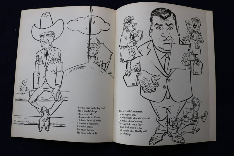 1962 JFK COLORING BOOK - SOFTCOVER - K 1547
