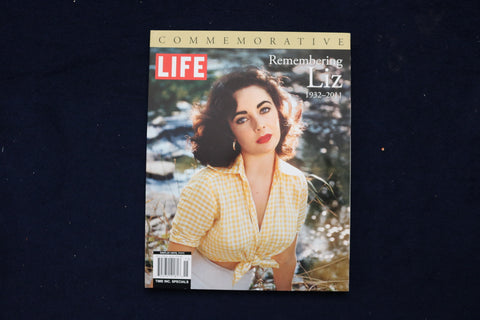 2011 LIFE MAGAZINE - REMEMBERING ELIZABETH TAYLOR COVER - E 19339