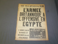 1942 SEP 5 LA PATRIE NEWSPAPER-L'ARMEE BRITANNIQUE A L'OFFENSIVE ENEGYPTE-FR2120