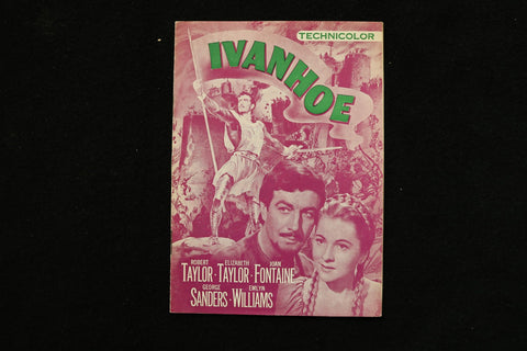 1952 IVANHOE - DANISH MAGAZINE - ELIZABETH TAYLOR COVER - E 26424