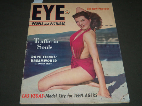 1951 APRIL EYE PEOPLE AND PICTURES MAGAZINE - NICE COVER - ST 4895