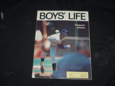 1973 MARCH BOYS' LIFE MAGAZINE - FERGUSON JENKINS COVER - B 110