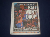 2021 JANUARY 1 NEW YORK DAILY NEWS NEWSPAPER- NYC TO VACCINATE MILLION BY FEB. 1