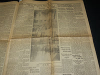 1936 MAR 25 NEW HAMPSHIRE SENTINEL NEWSPAPER TRAFFIC SUSPENDED BIG ARC- NP 4251Q