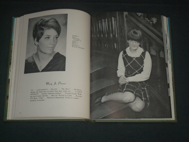 1968 BROADLEAN OUR LADY OF THE BLESSED SACRAMENT SCHOOL YEARBOOK - YB 1674
