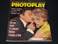 1960 MAY PHOTOPLAY MAGAZINE - TONY CURTIS & JANET LEIGH FRONT COVER - E 16672