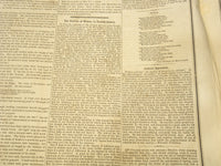 1851 FEBRUARY 22 BOSTON MUSEUM NEWSPAPER - GEORGE BOUTWELL - TURKISH - NP 9032