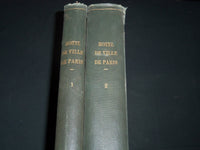 1800'S HOTEL DE VILLE DE PARIS LES PEINTURES DECORATIVES VOLUME 1 & 2 - Z 168