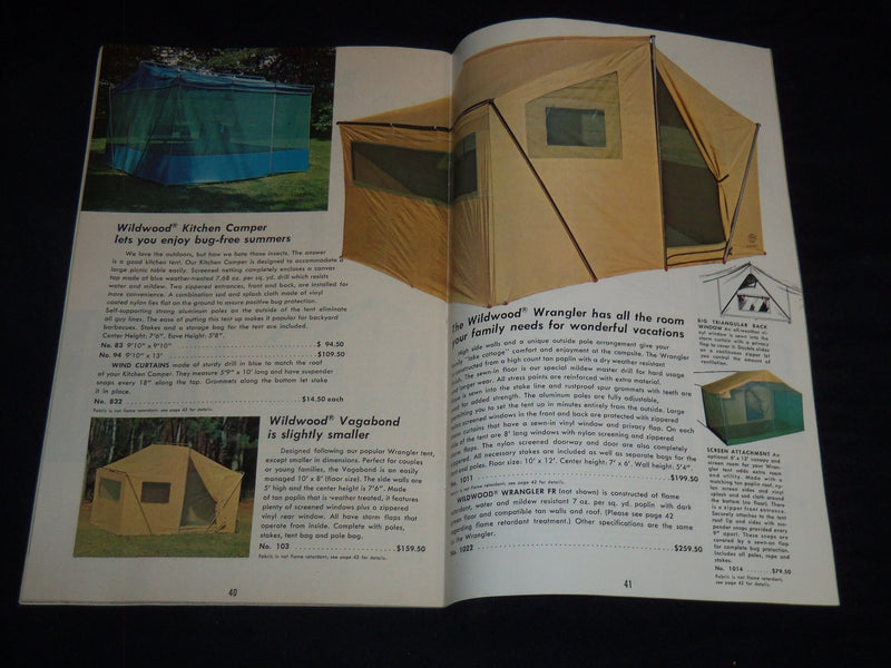 1976 WILDWOOD QUALITY PRODUCTS BY LAACKE & JOYS CATALOG - J 9136