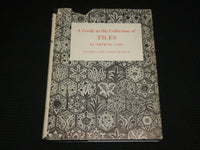 1960 A GUIDE TO THE COLLECTION OF TILES HARDCOVER BOOK BY ARTHUR LANE - KD 7351