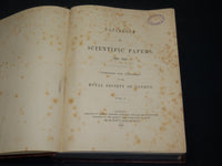 1867-1871 ROYAL SOCIETY LONDON CATALOGUE OF SCIENTIFIC PAPERS LOT OF 5 - KD 909M