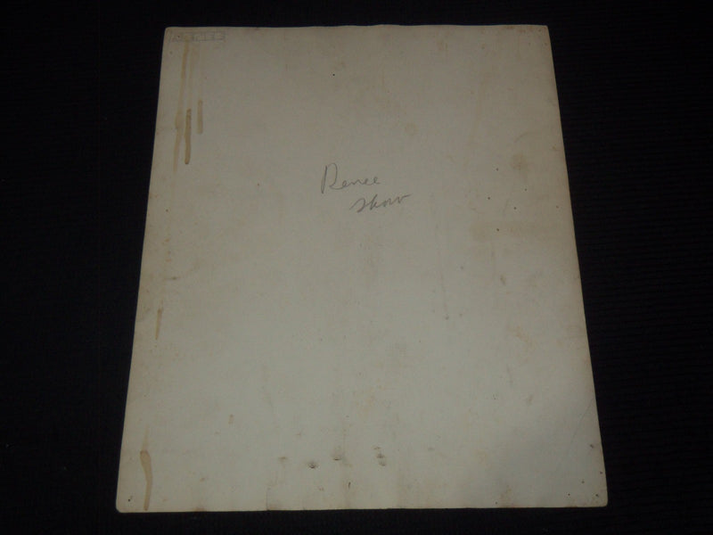 RENEE SHAW ORIGINAL PHOTO - 11x14 - #166