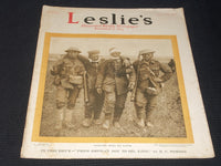 1916 SEPTEMBER 7 LESLIE'S ILLUSTRATED MAGAZINE - COMRADES AFTER BATTLE - E 5536