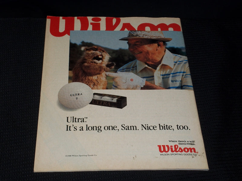 1988 JULY 8 GOLF WORLD MAGAZINE - SALLY LITTLE FRONT COVER - E 6212