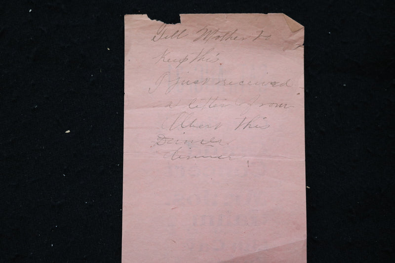 1920'S STURGIS OPERA HOUSE PROGRAM - JOS. GAHM CONCERT - K 1825