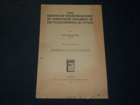1915 NEUE REDUKTION DER NIVEAUMETERABLESUNGEN GERMAN BOOK BY MEISSNER - J 5910