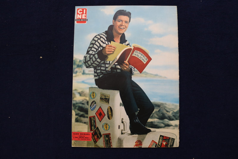 1962 MAY 10 CINE TELE-REVUE MAGAZINE - ELKE SOMMER-CLIFF RICHARD COVER - E 22037