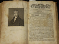 1828 JANUARY-DECEMBER THE CASKET LITERATURE MAGAZINE BOUND VOLUME - KD 703O