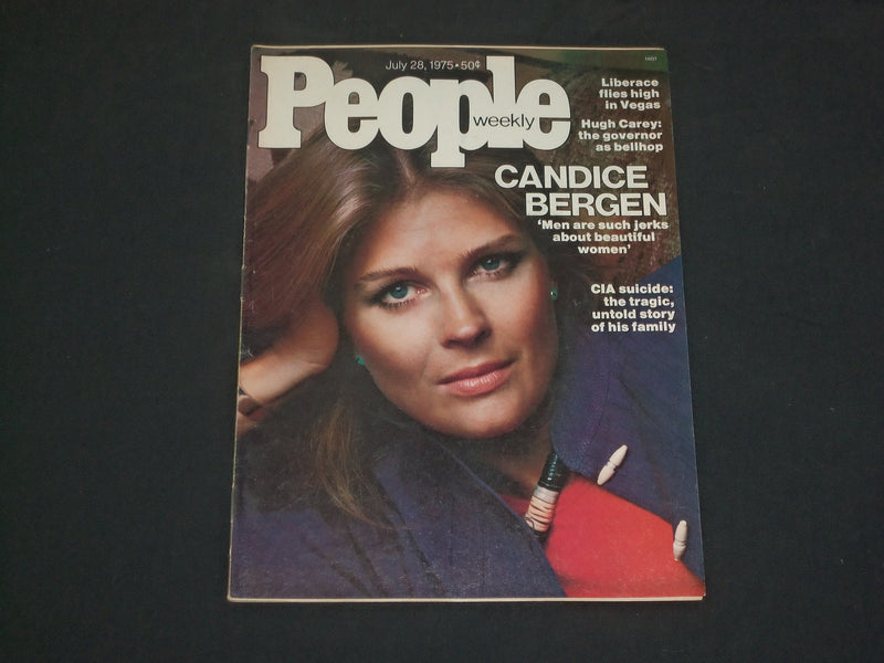 1975 JULY 28 PEOPLE MAGAZINE - CANDICE BERGEN - B 4777