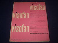 1950 GRAPHIS MAGAZINE VOLUME 6 ISSUE NO. 33 - GREAT ILLUSTRATIONS + ADS - J 618
