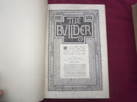 1903 JAN-DEC THE BUILDER U. K. MAGAZINE BOUND VOLUMES - 2 VOLS - FOLD OUTS - C 9