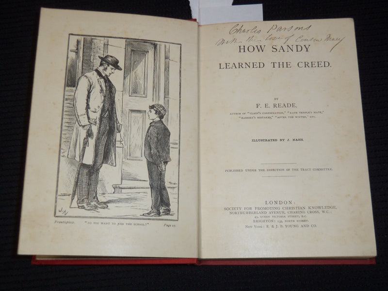 1900'S HOW SANDY LEARNED THE CREED BOOK BY F. E. READE - KD 4583O