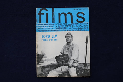 1965 MARCH FILMS AND FILMING MAGAZINE - PETER O'TOOLE COVER - E 19242