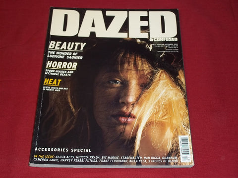 2003 DECEMBER DAZED & CONFUSED MAGAZINE - LUDIVINE SAGNIER - FASHION - RC 416