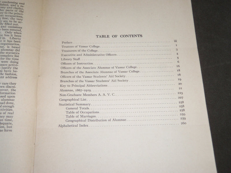 1911-1938 VASSAR COLLEGE BULLETIN CATALOGUES LOT OF 3 - POUGHKEEPSIE NY - O 3010