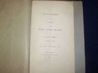 1859 DISCOURSE AT THE FUNERAL OF THE HON. JOHN SMITH WHEELER - VERMONT - J 4697